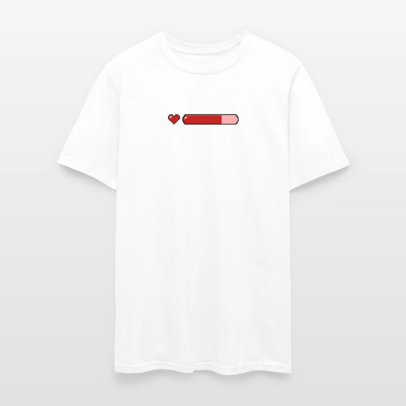 Pixel Heart Meter – Retro Gaming Life Bar