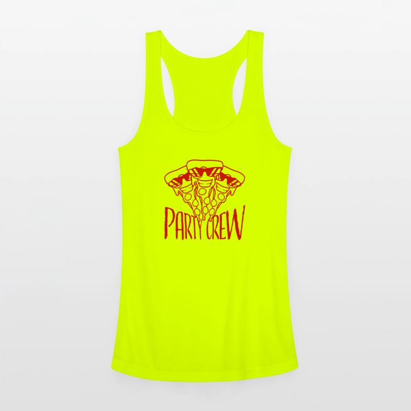 Pizza Salami Fast Food Party Crew Sunglasses Team