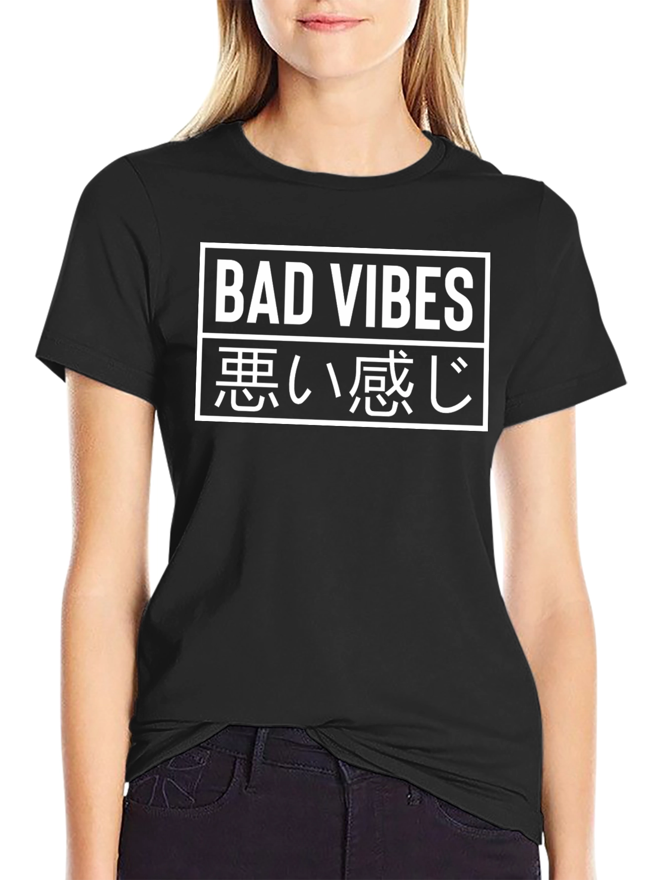 Bad Vibes Graphic T-Shirt - Soft Cotton Tee