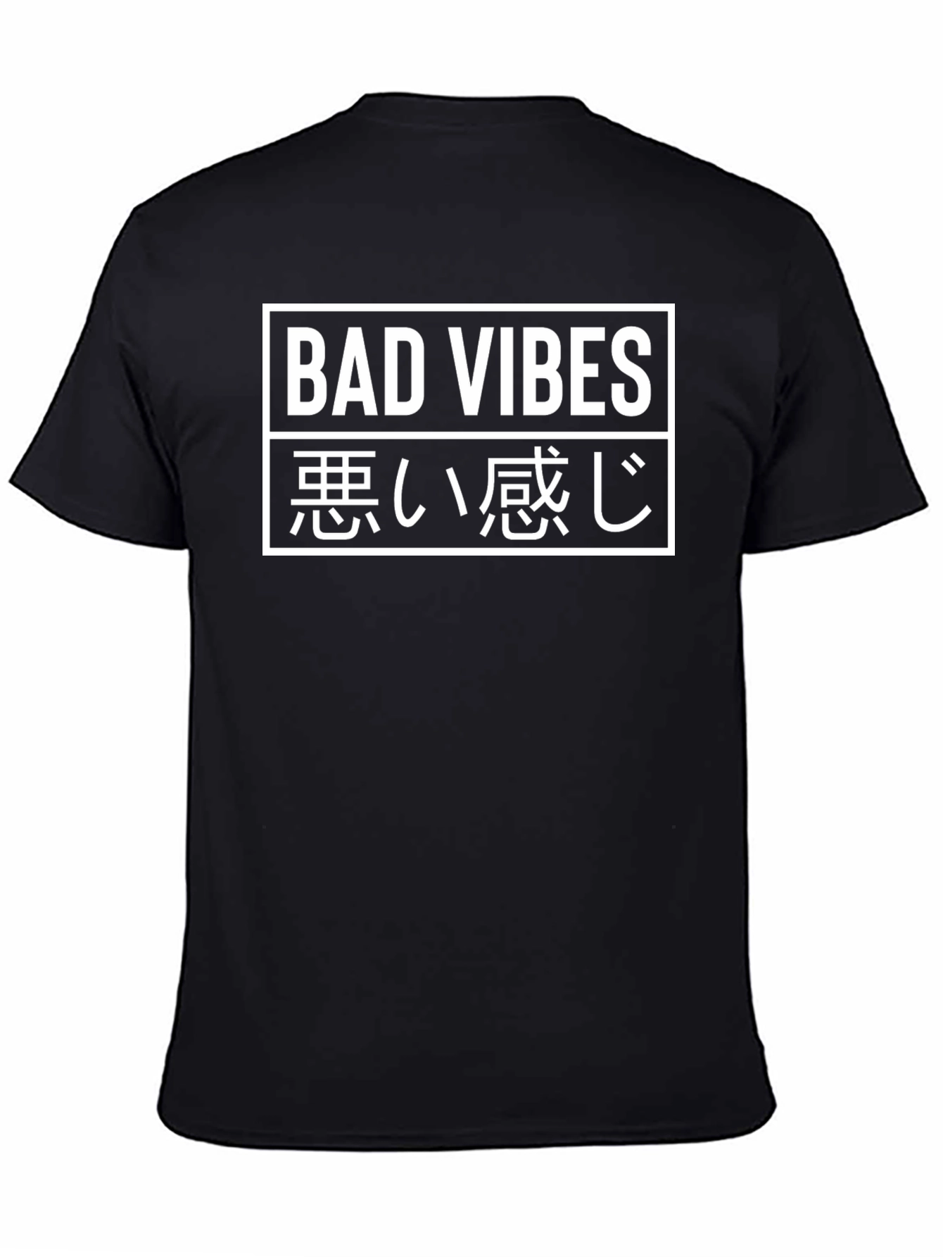 Bad Vibes Graphic T-Shirt - Soft Cotton Tee