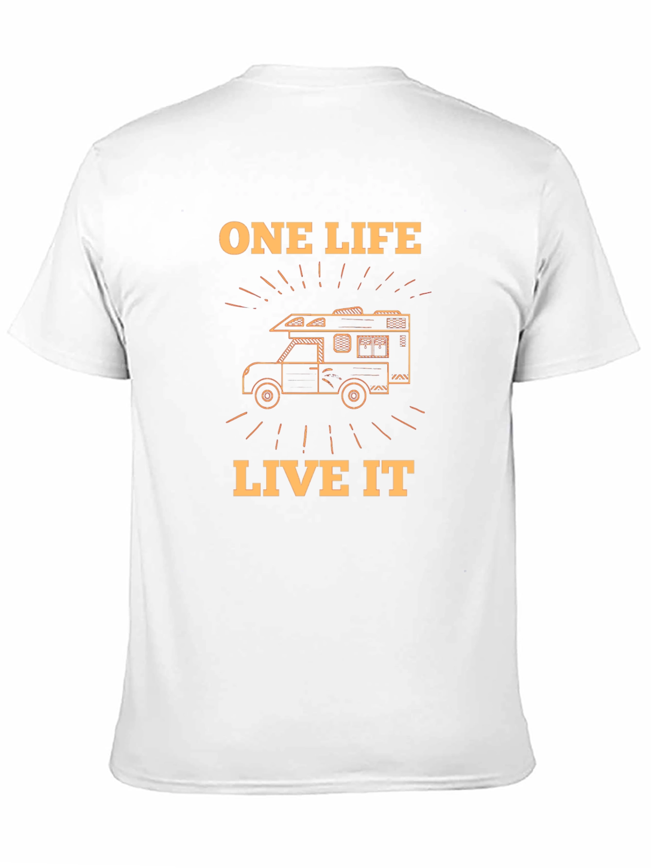 One Life Live It RV Graphic Tee - Black