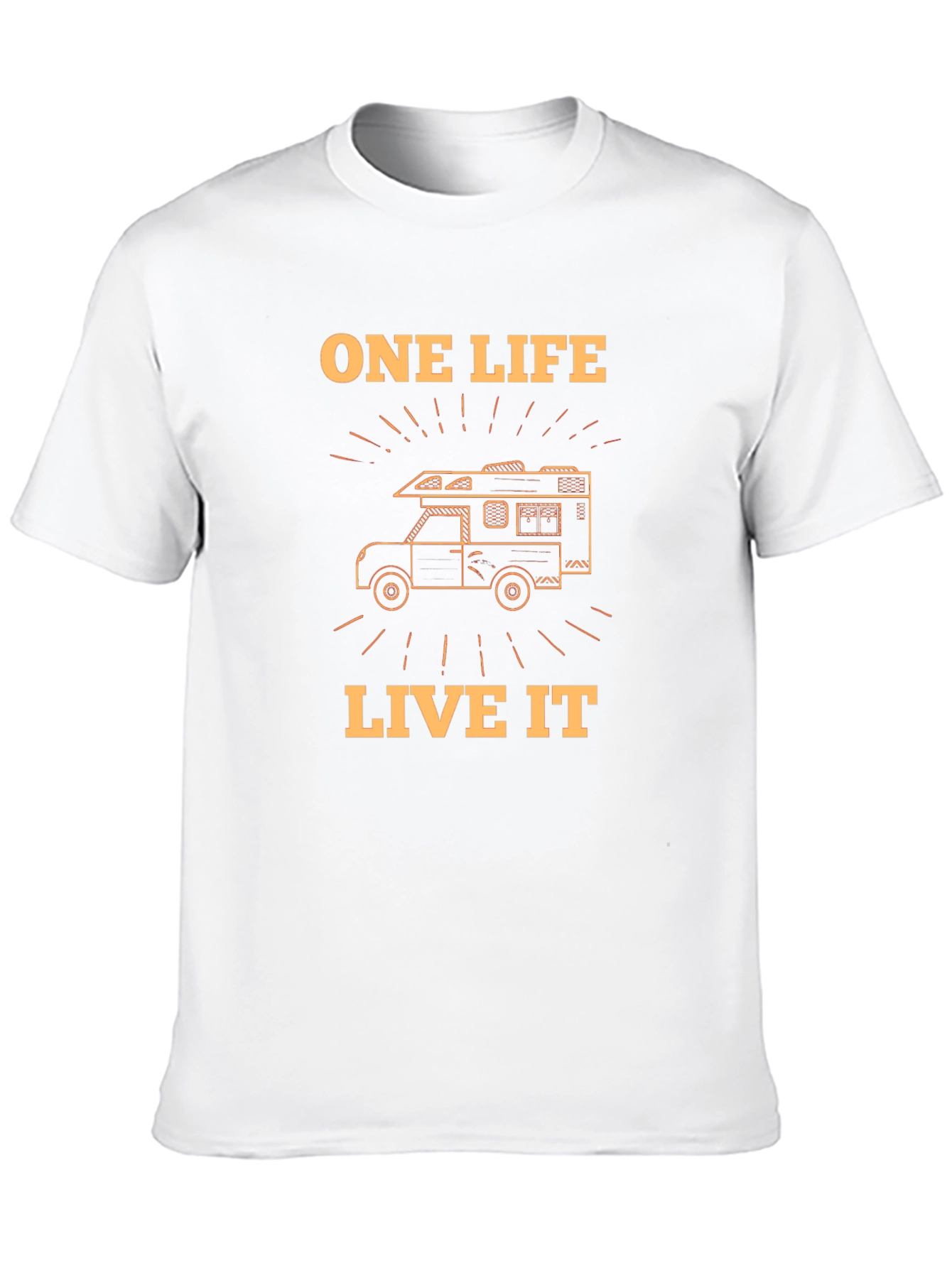 One Life Live It RV Graphic Tee - Black