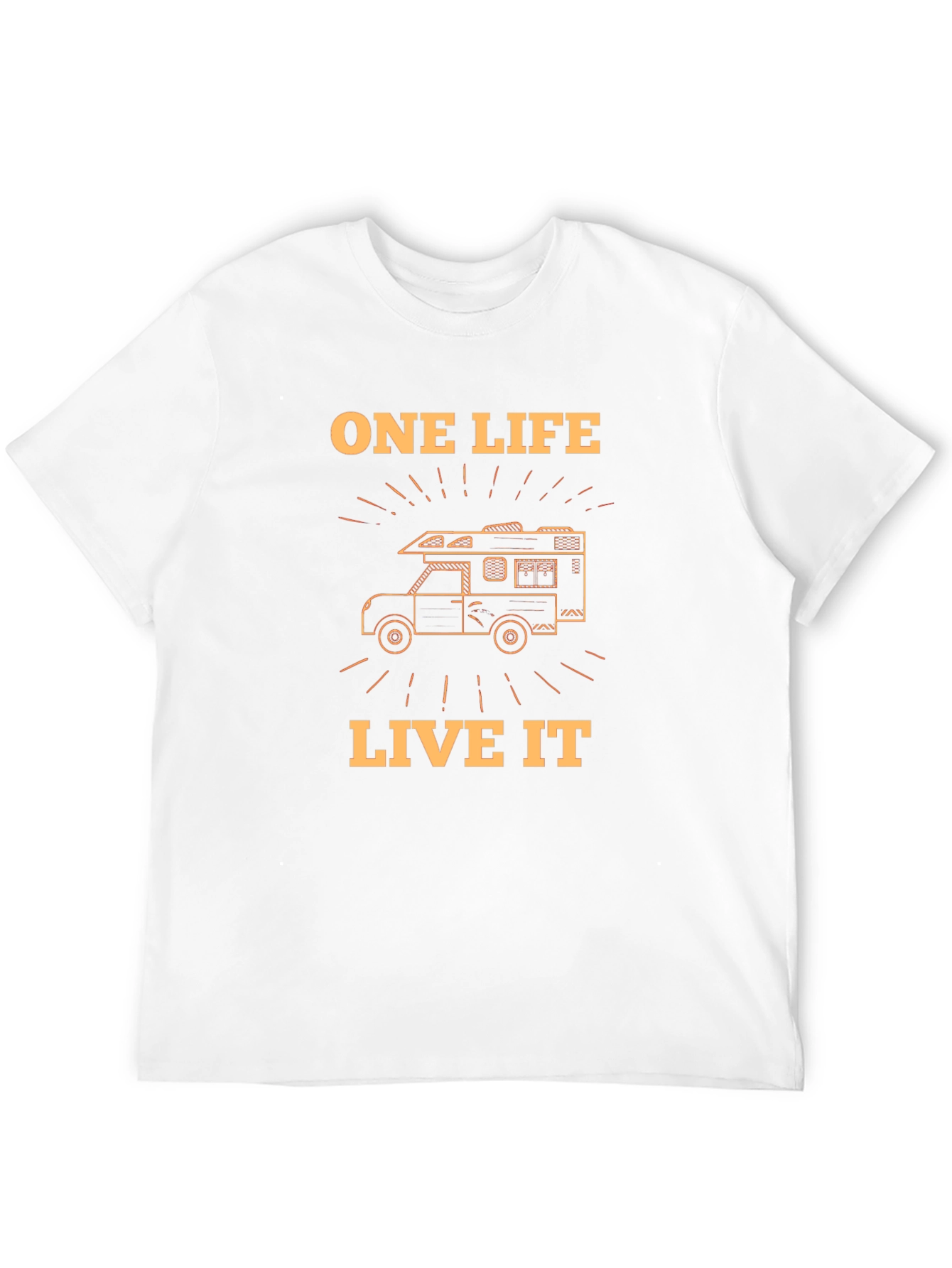 One Life Live It RV Graphic Tee - Black