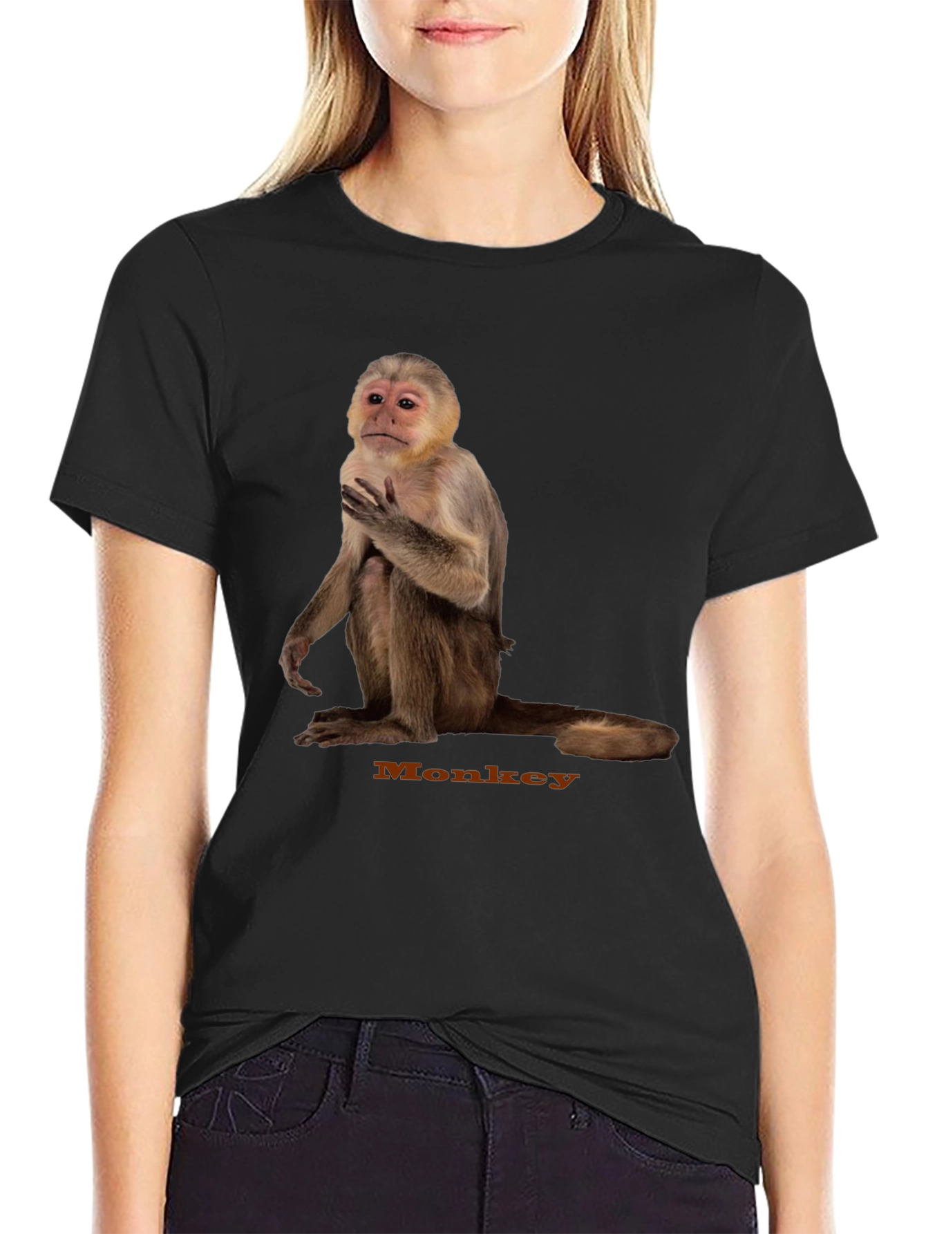 Monkey Graphic Tee - Unisex Cotton T-Shirt
