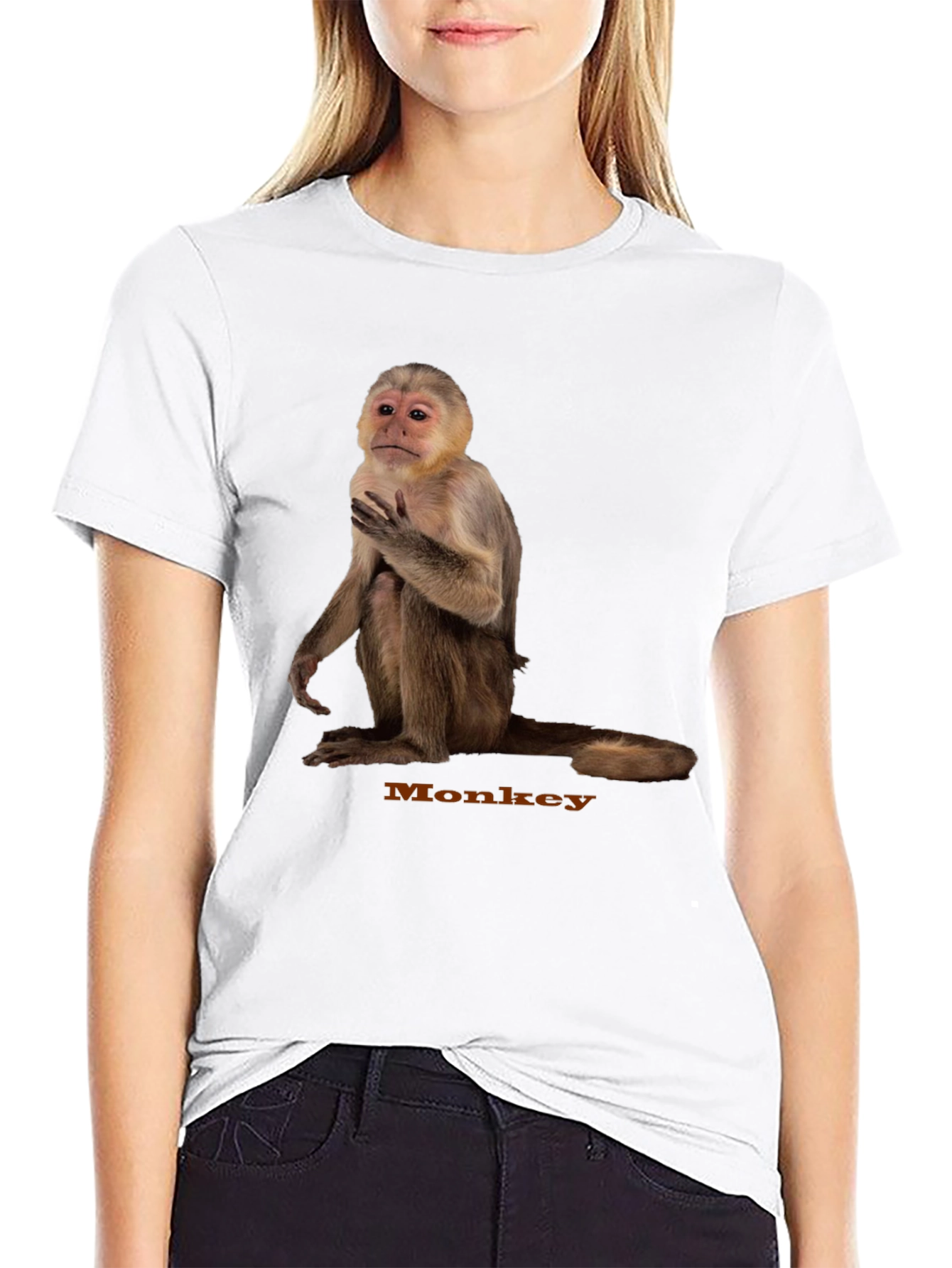 Monkey Graphic Tee - Unisex Cotton T-Shirt