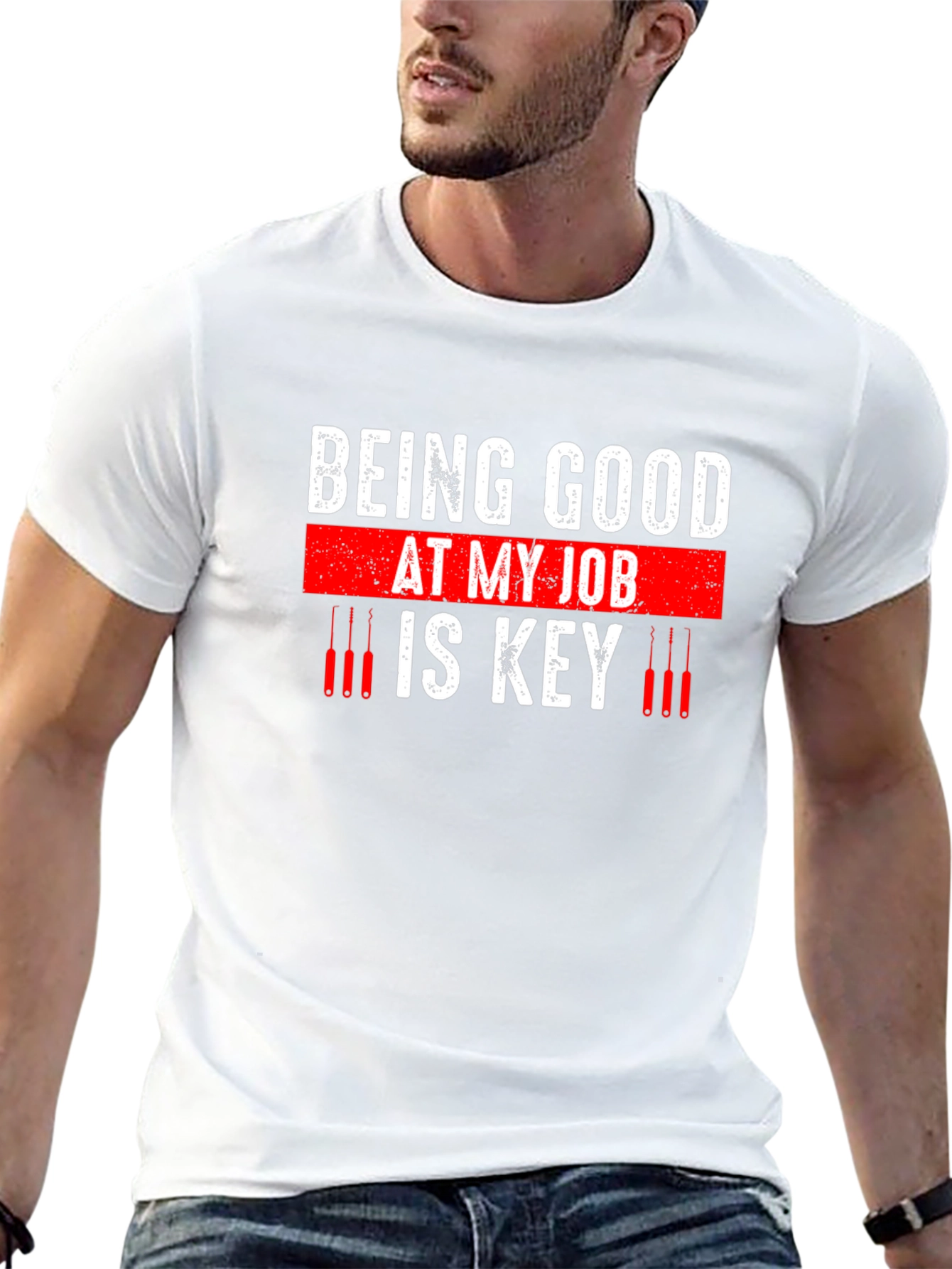 Being Good at My Job Is Key Graphic T-Shirt