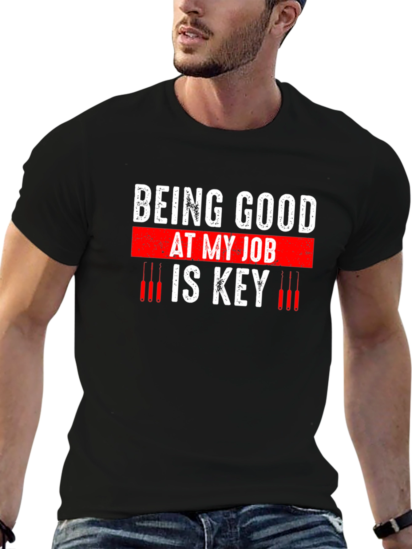 Being Good at My Job Is Key Graphic T-Shirt