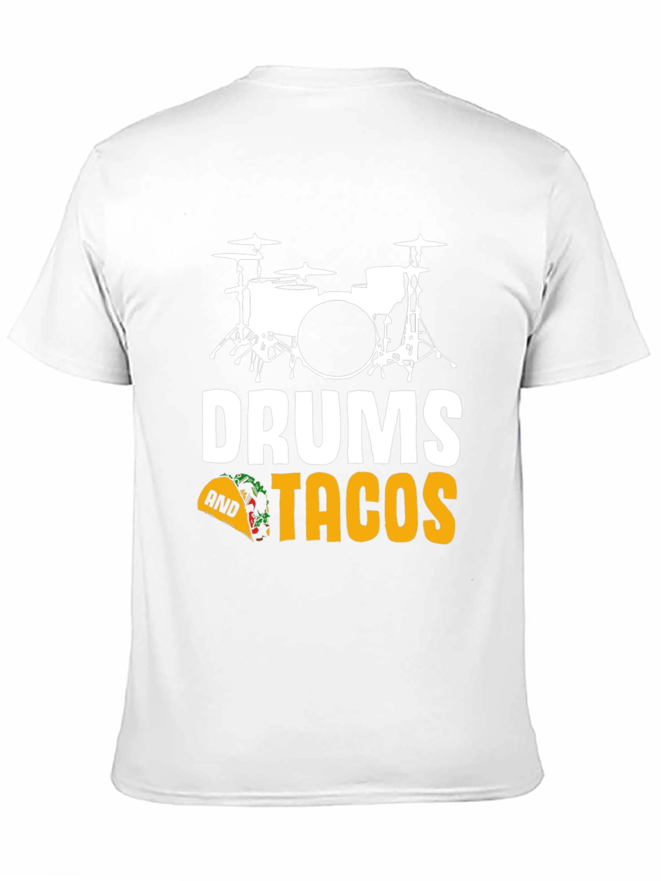Drums and Tacos Graphic T-Shirt