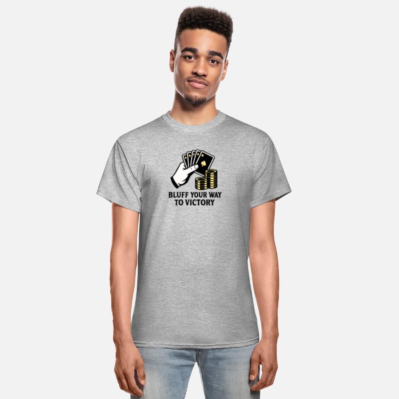 Poker Victory Bluff Casino Tee