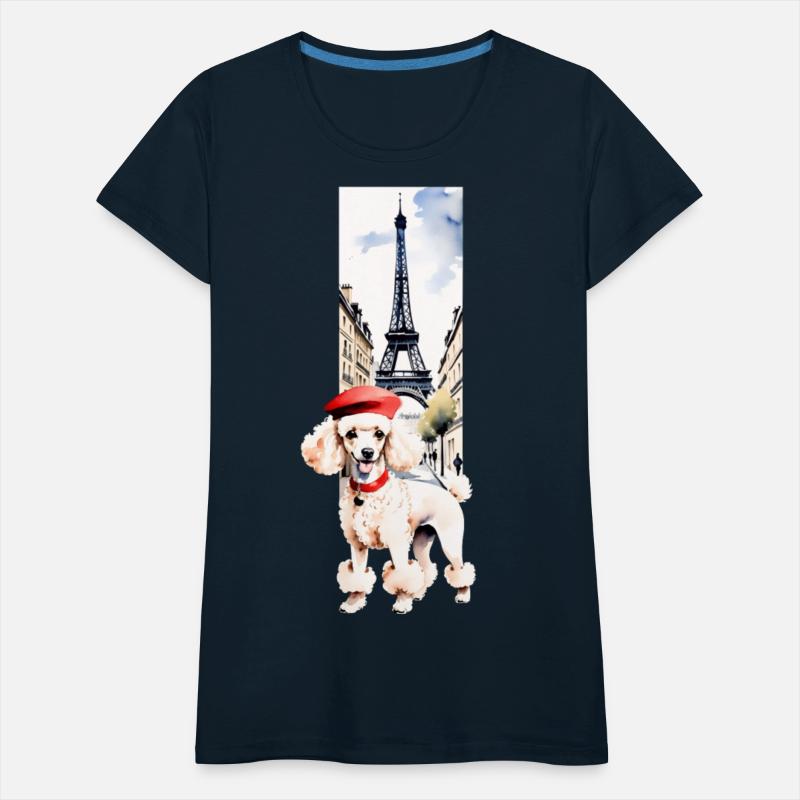 Poodle in Paris