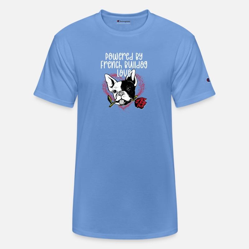 Powered By French Bulldog Love Frenchie Dog Owner