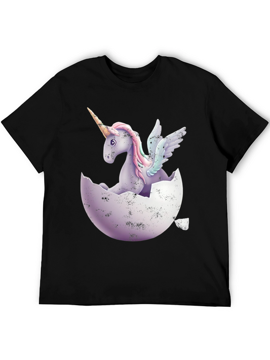 Unicorn Egg Graphic Tee - Fantasy T-Shirt