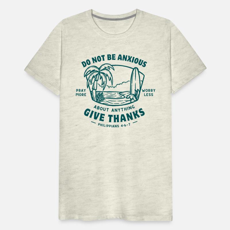 Pray More, Worry Less Philippians 4:6-7 Beach