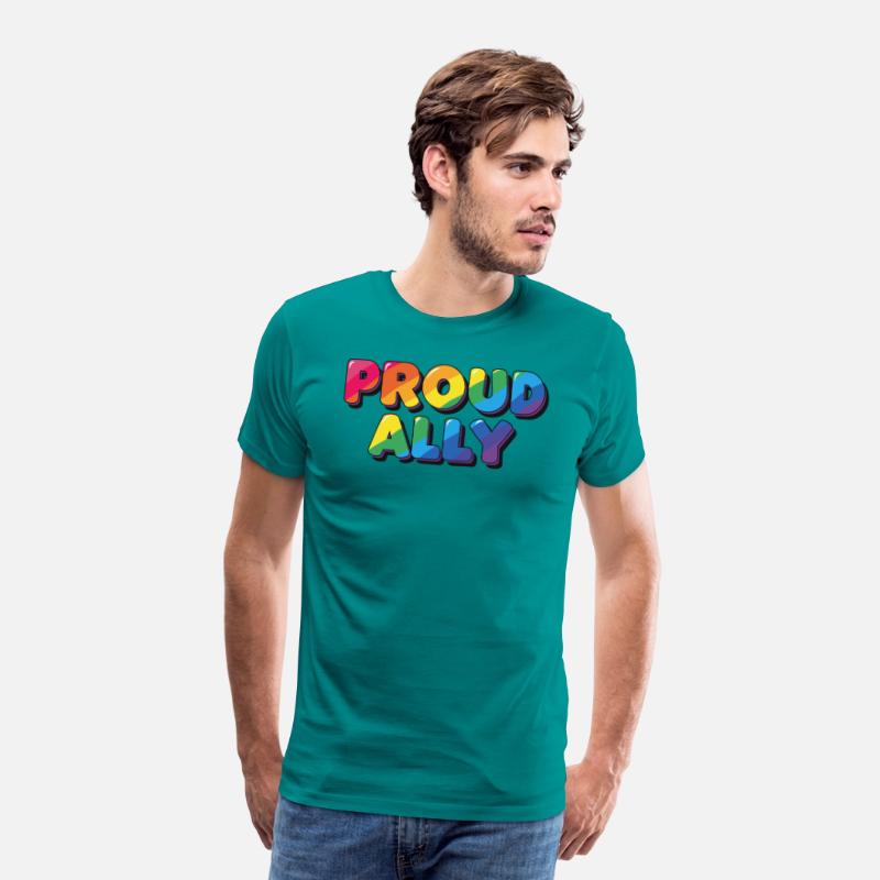 Pride and Proud Ally, Happy Pride Month for LGBTQ