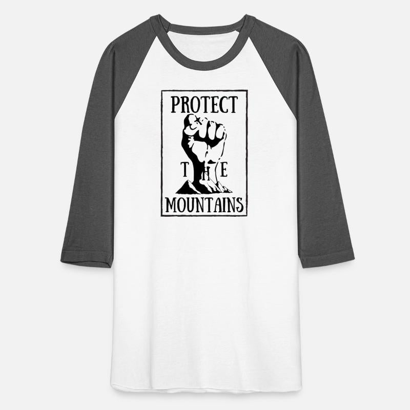 Protect The Mountains Framed Dark