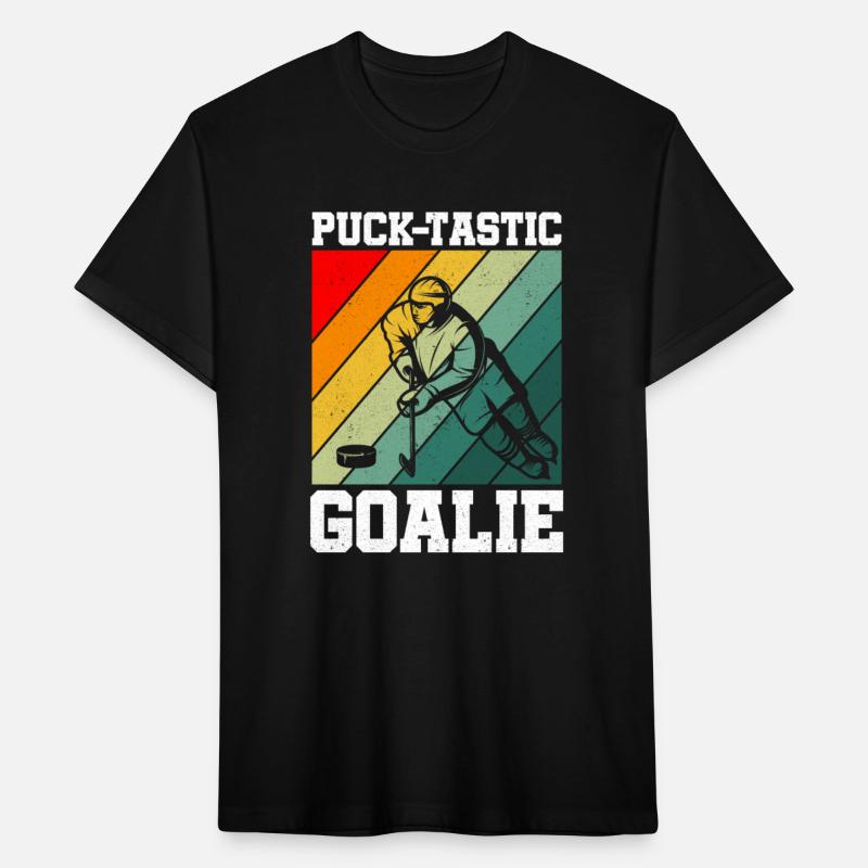 Puck-tastic Goalie Athletic Goalkeeper Sports Ice