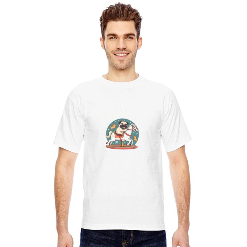 Pug Dog Owner Pug Love On Hop The Carousel for