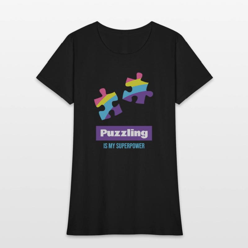 Puzzling is my superpower - Jigsaw puzzle pieces