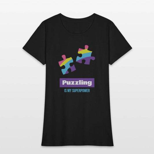 Puzzling is my superpower - Jigsaw puzzle pieces