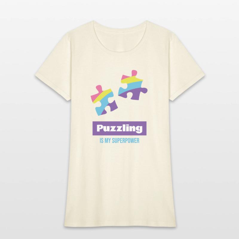 Puzzling is my superpower - Jigsaw puzzle pieces