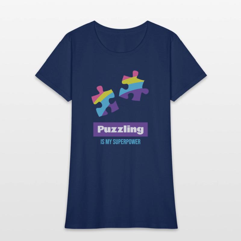 Puzzling is my superpower - Jigsaw puzzle pieces