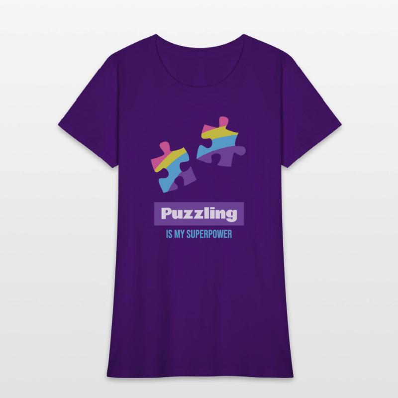 Puzzling is my superpower - Jigsaw puzzle pieces