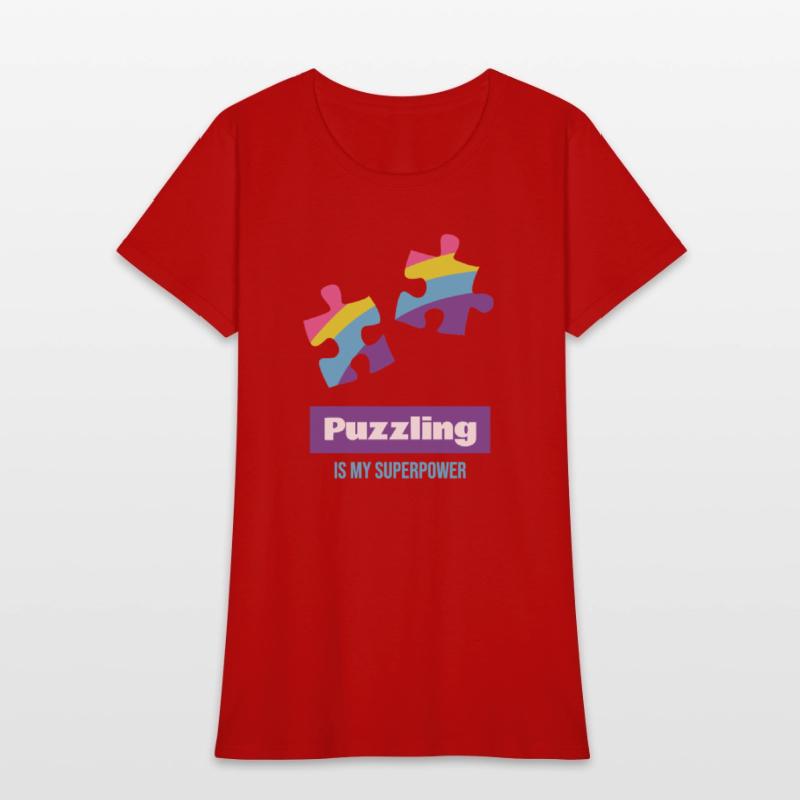 Puzzling is my superpower - Jigsaw puzzle pieces