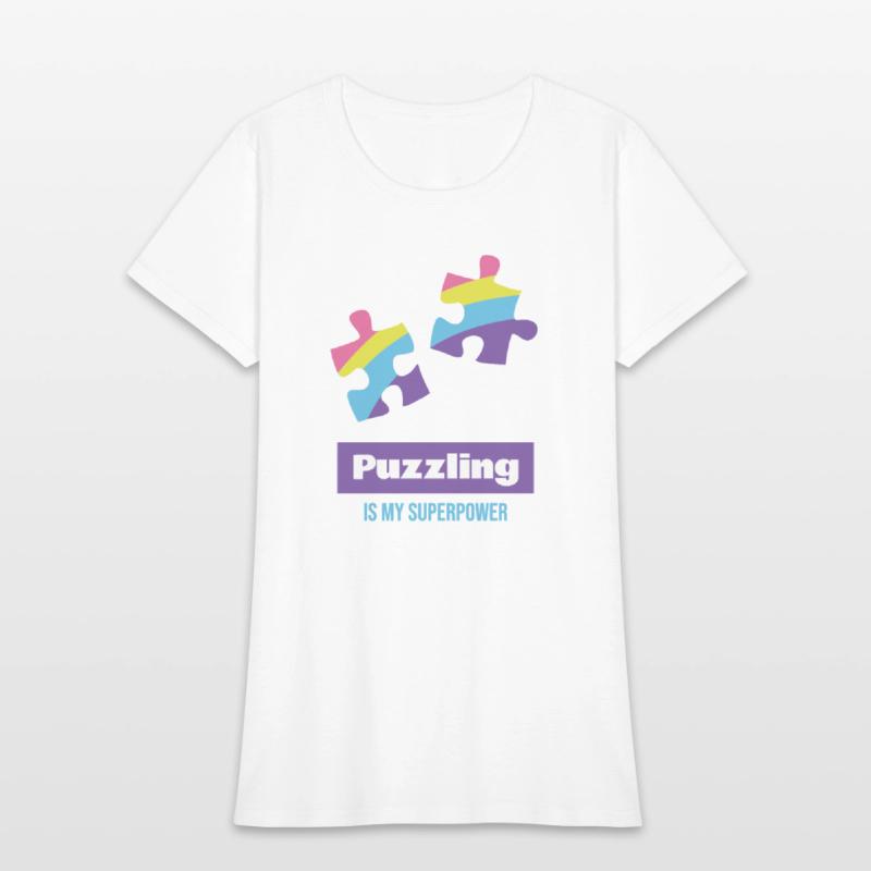 Puzzling is my superpower - Jigsaw puzzle pieces