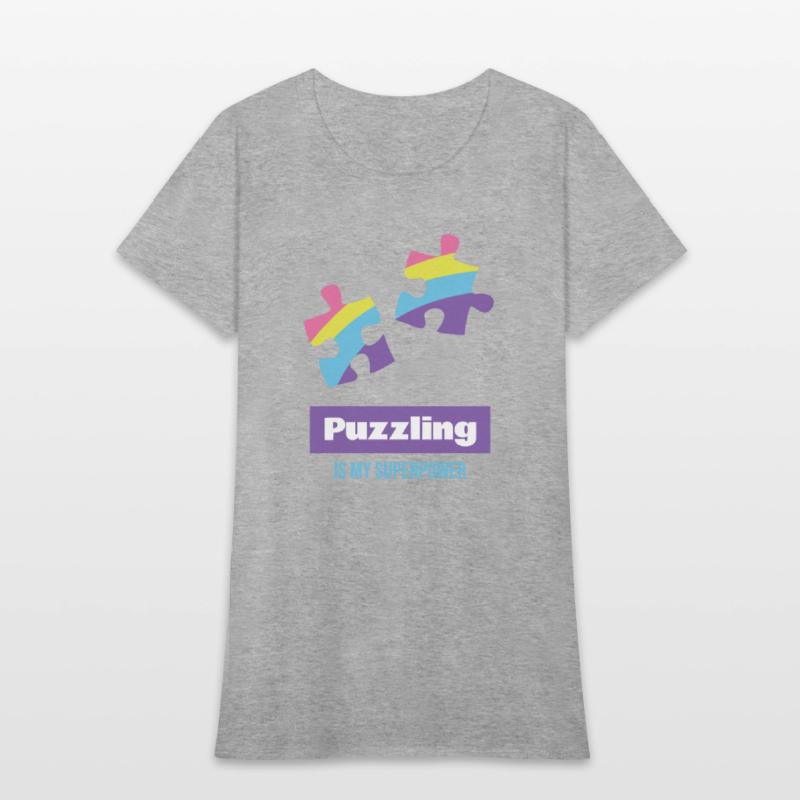 Puzzling is my superpower - Jigsaw puzzle pieces