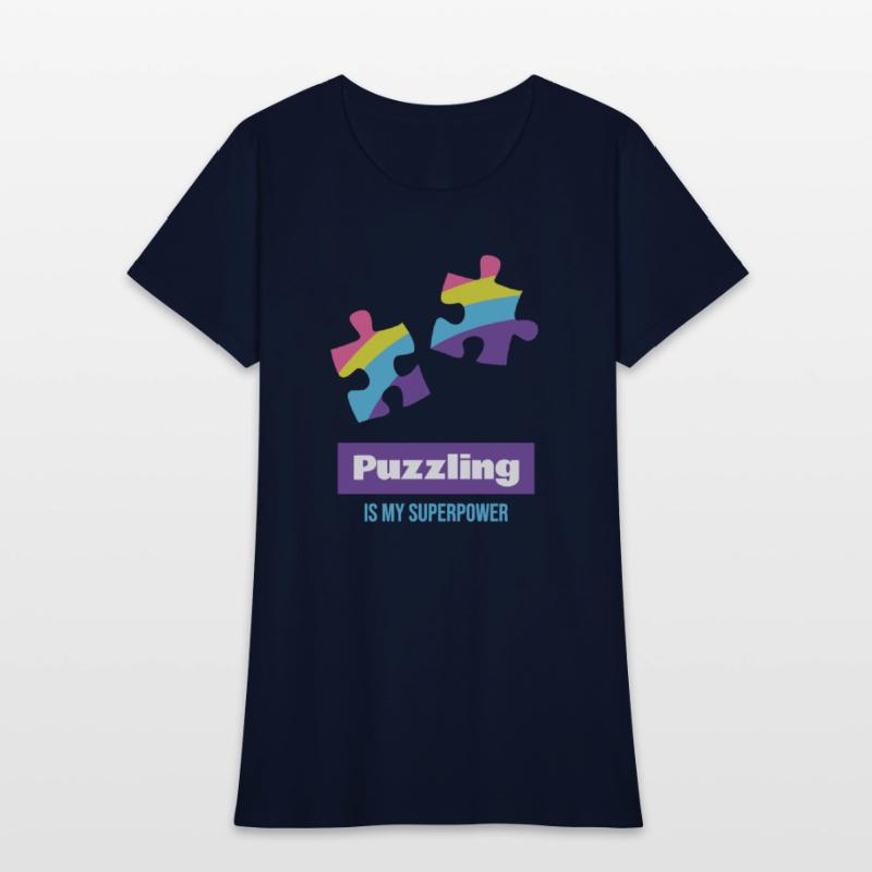 Puzzling is my superpower - Jigsaw puzzle pieces