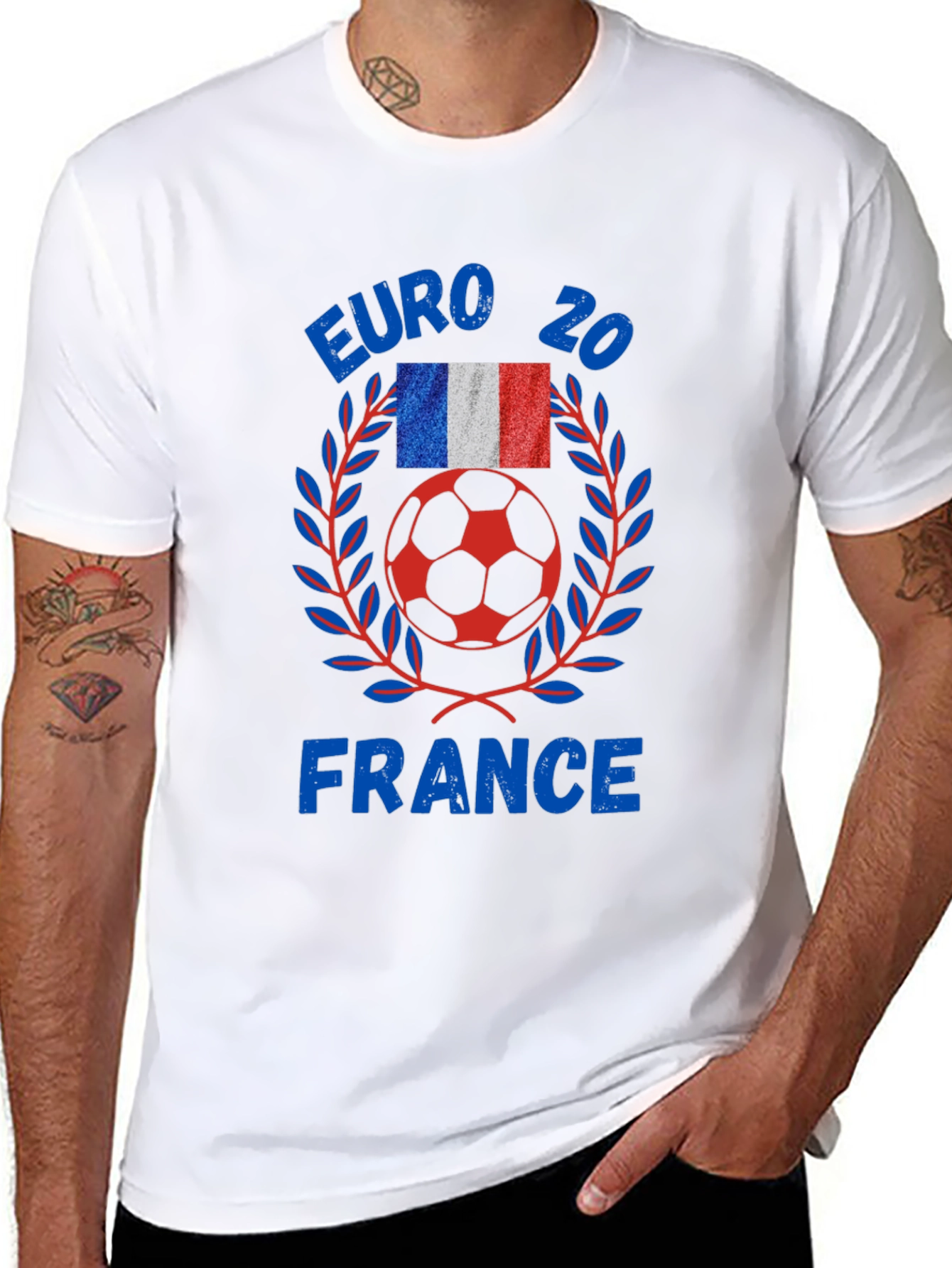 Euro 20 France T-Shirt - Soccer Fan Apparel