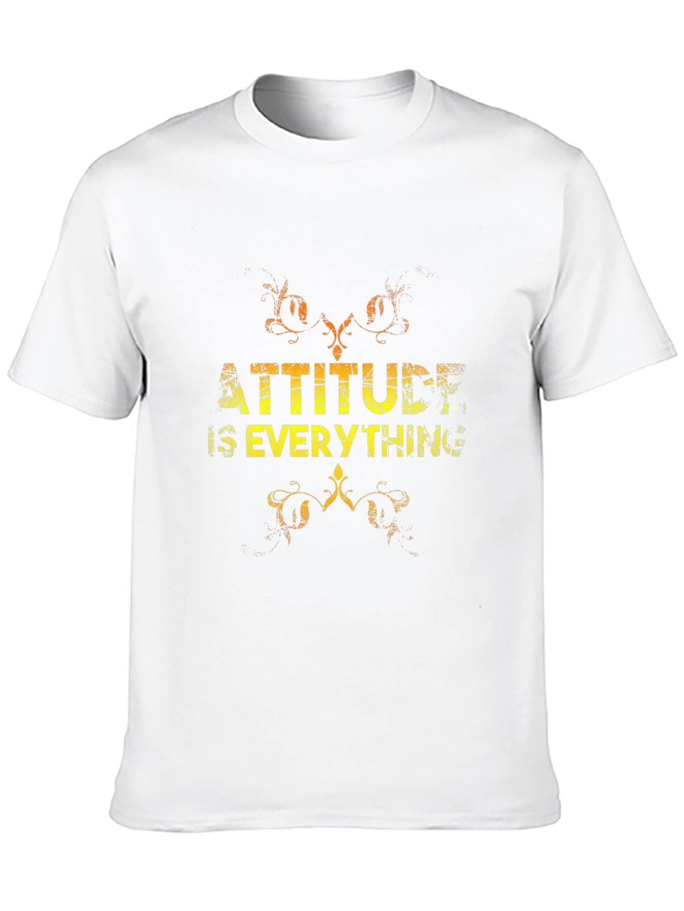 Attitude is Everything Black Graphic Tee