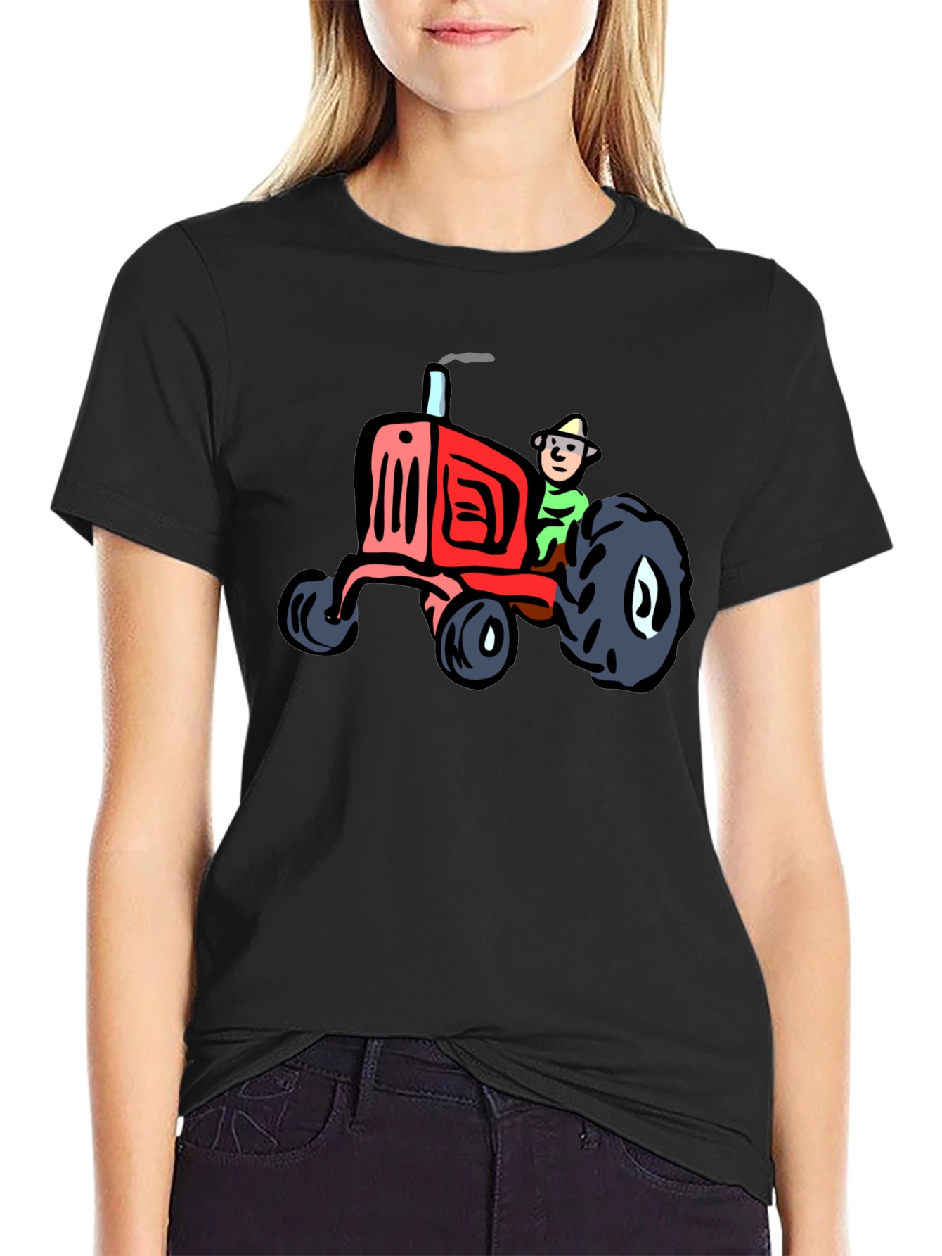 Cartoon Tractor T-Shirt