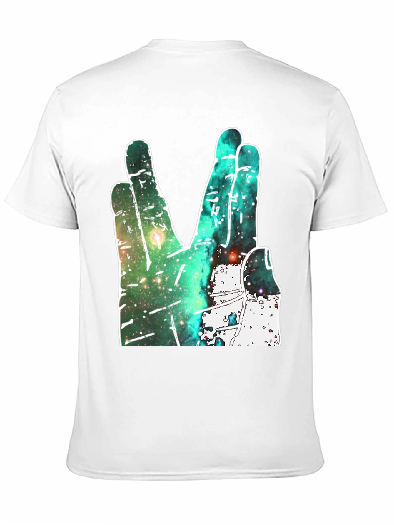 Live Long and Prosper Graphic Tee - Galaxy Hand