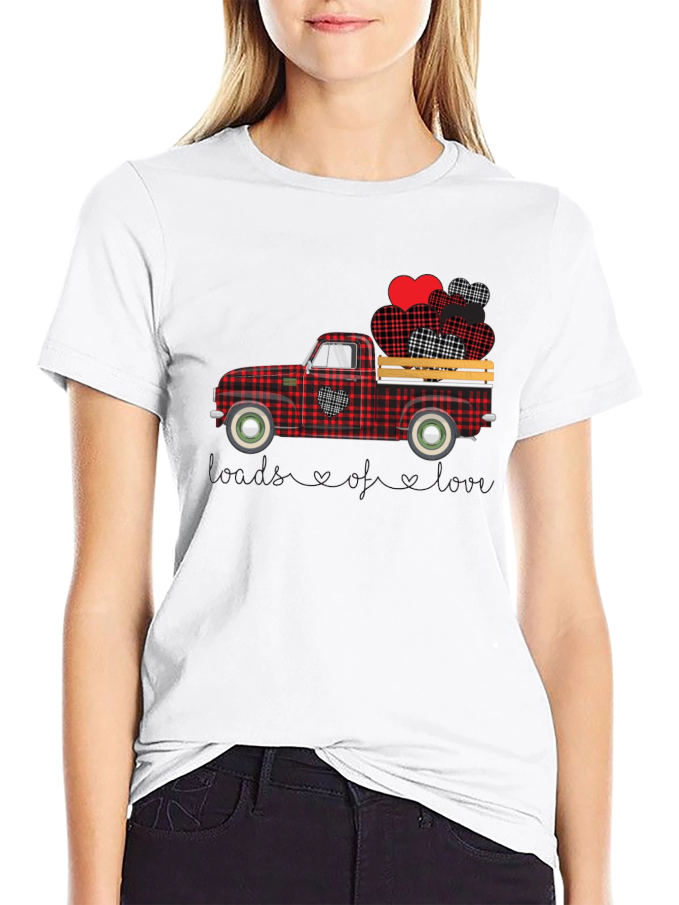 Loads of Love Valentines Day Graphic Tee