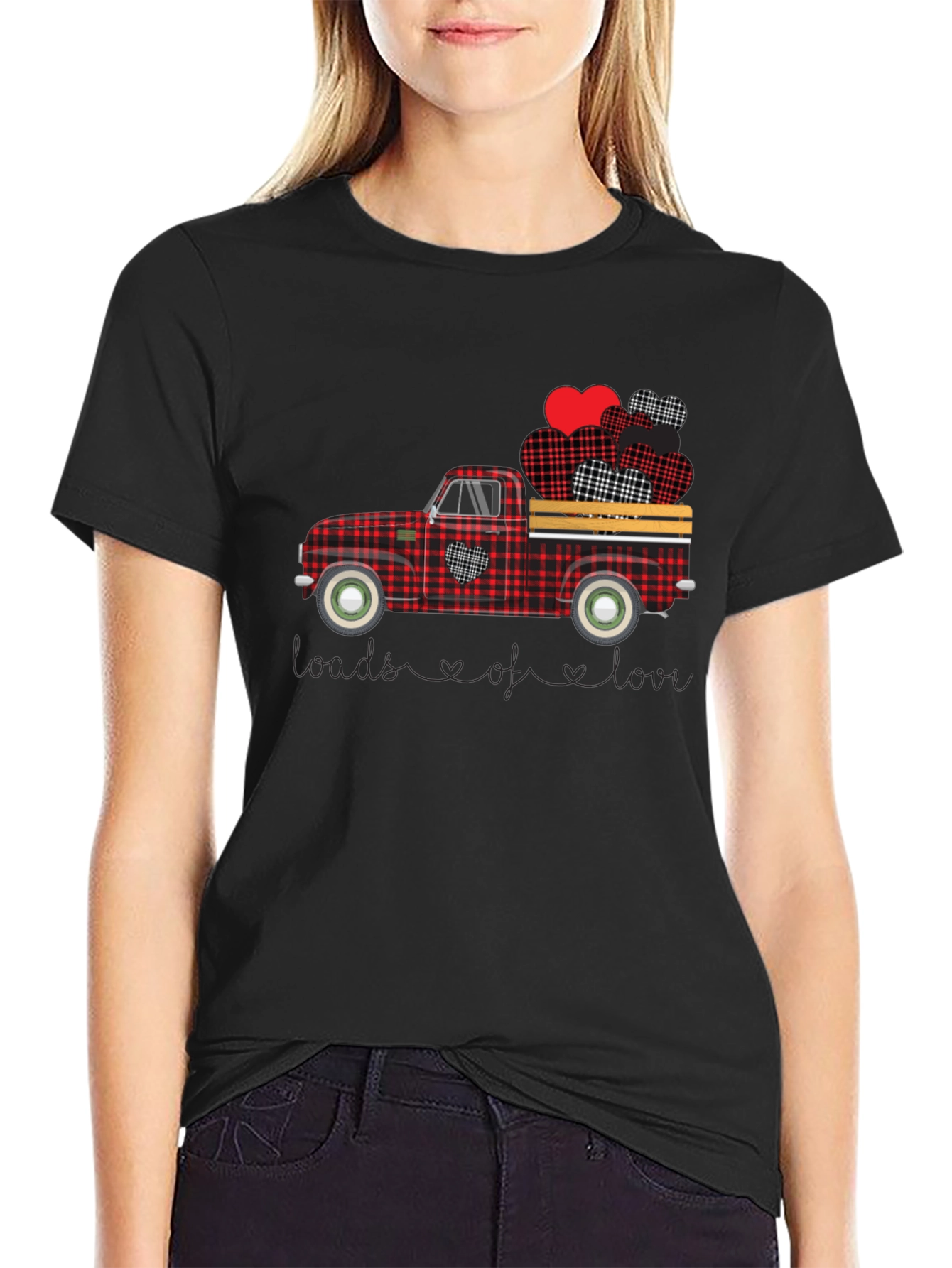 Loads of Love Valentines Day Graphic Tee
