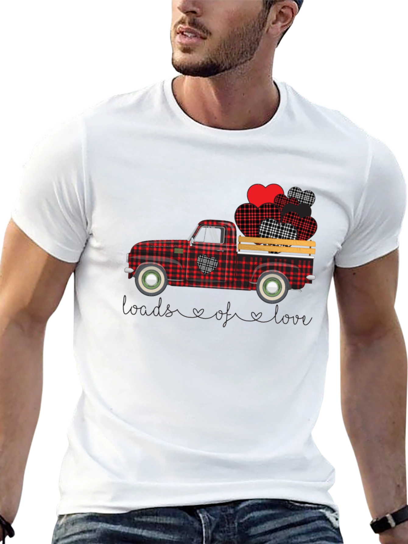 Loads of Love Valentines Day Graphic Tee