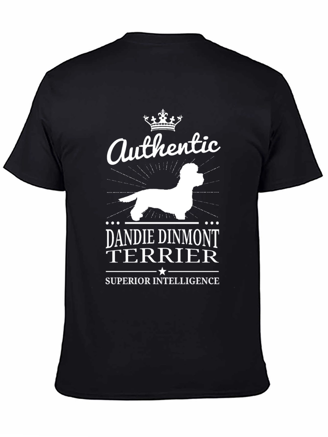 Dandie Dinmont Terrier T-Shirt - Superior Intelligence