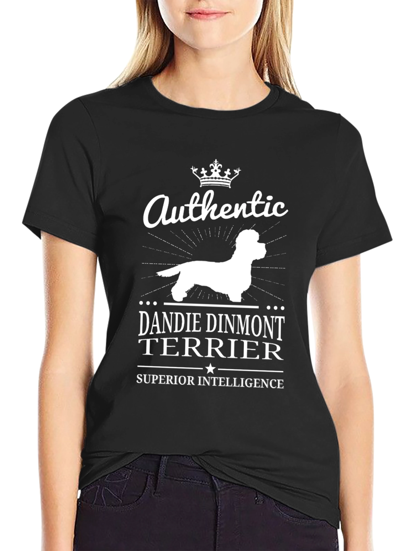 Dandie Dinmont Terrier T-Shirt - Superior Intelligence