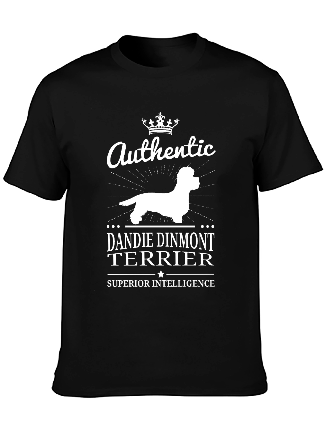 Dandie Dinmont Terrier T-Shirt - Superior Intelligence
