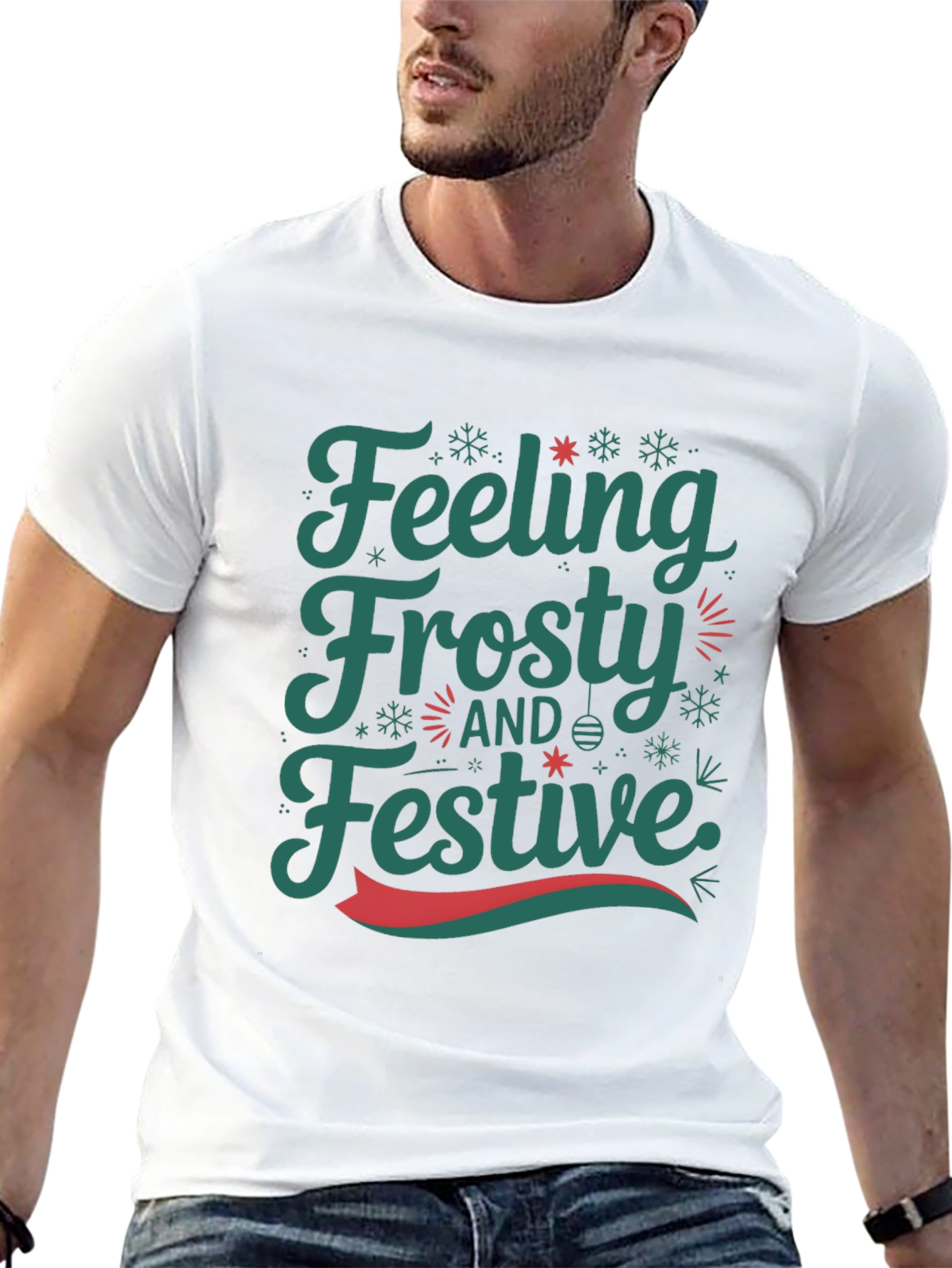 Feeling Frosty Festive Christmas T-Shirt