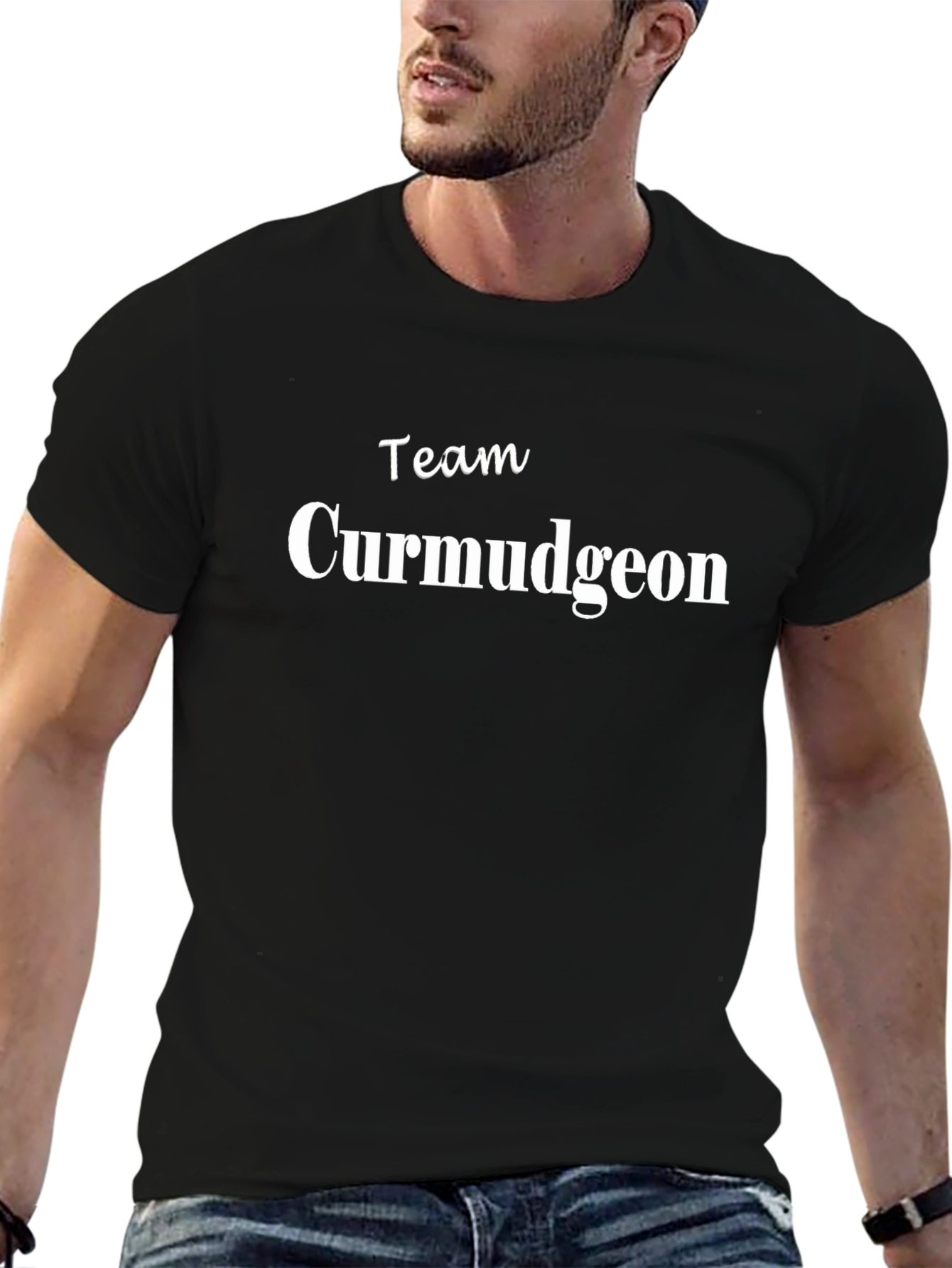Team Curmudgeon Black T-Shirt
