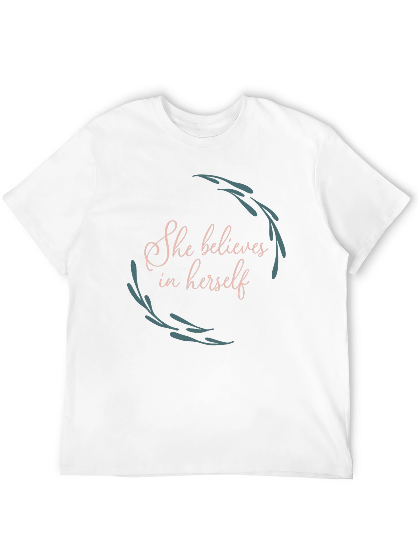 Empowering She Believes Black T-Shirt