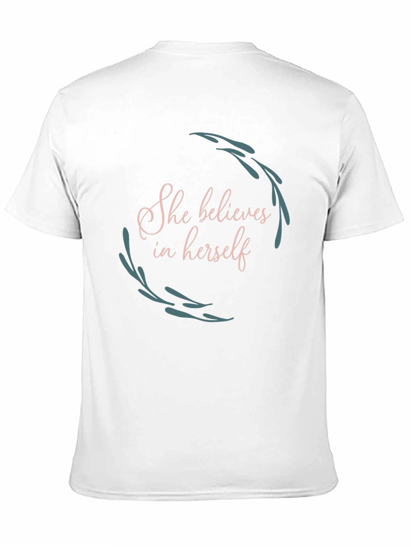 Empowering She Believes Black T-Shirt