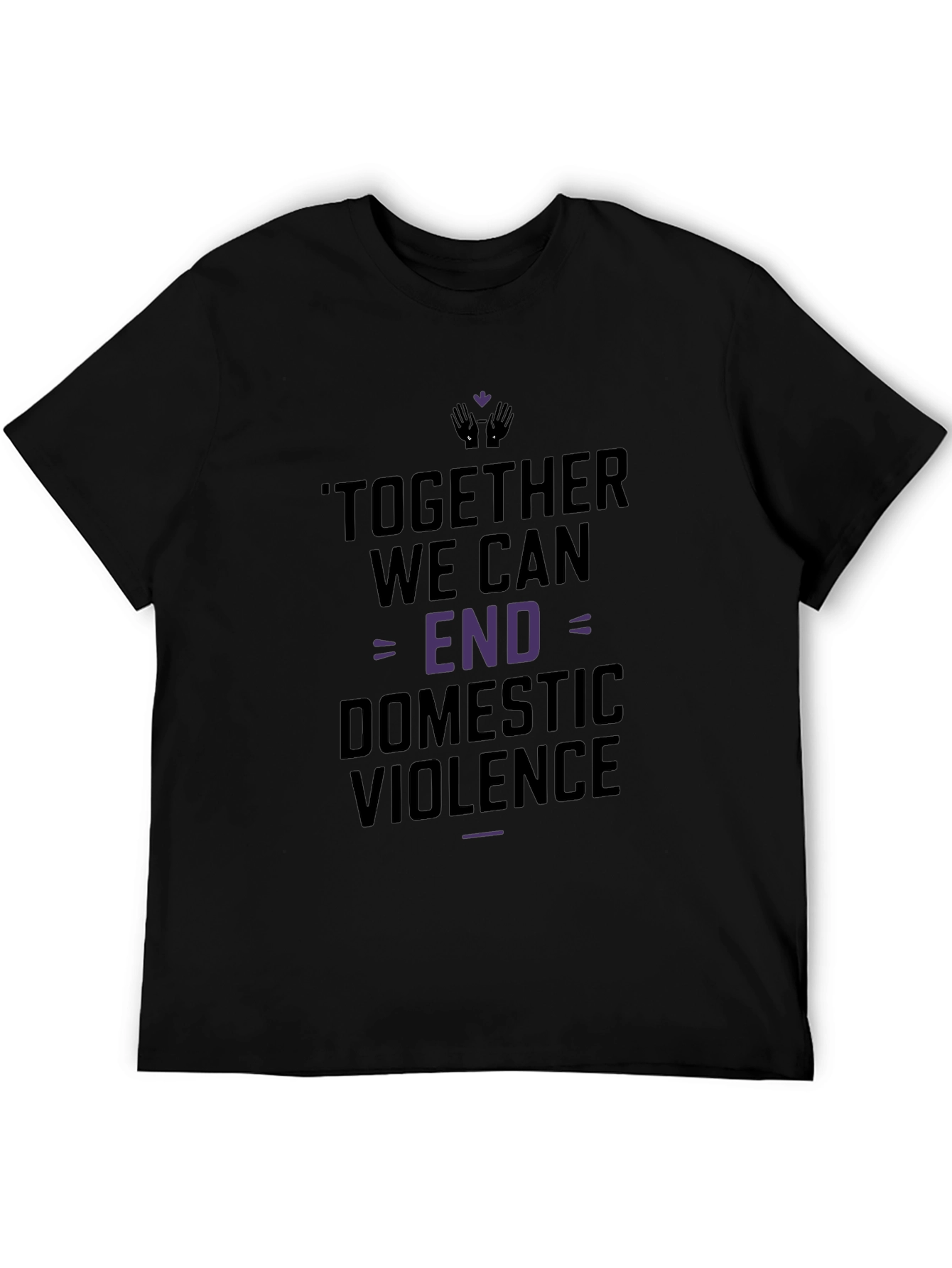 Together We Can End Domestic Violence T-Shirt