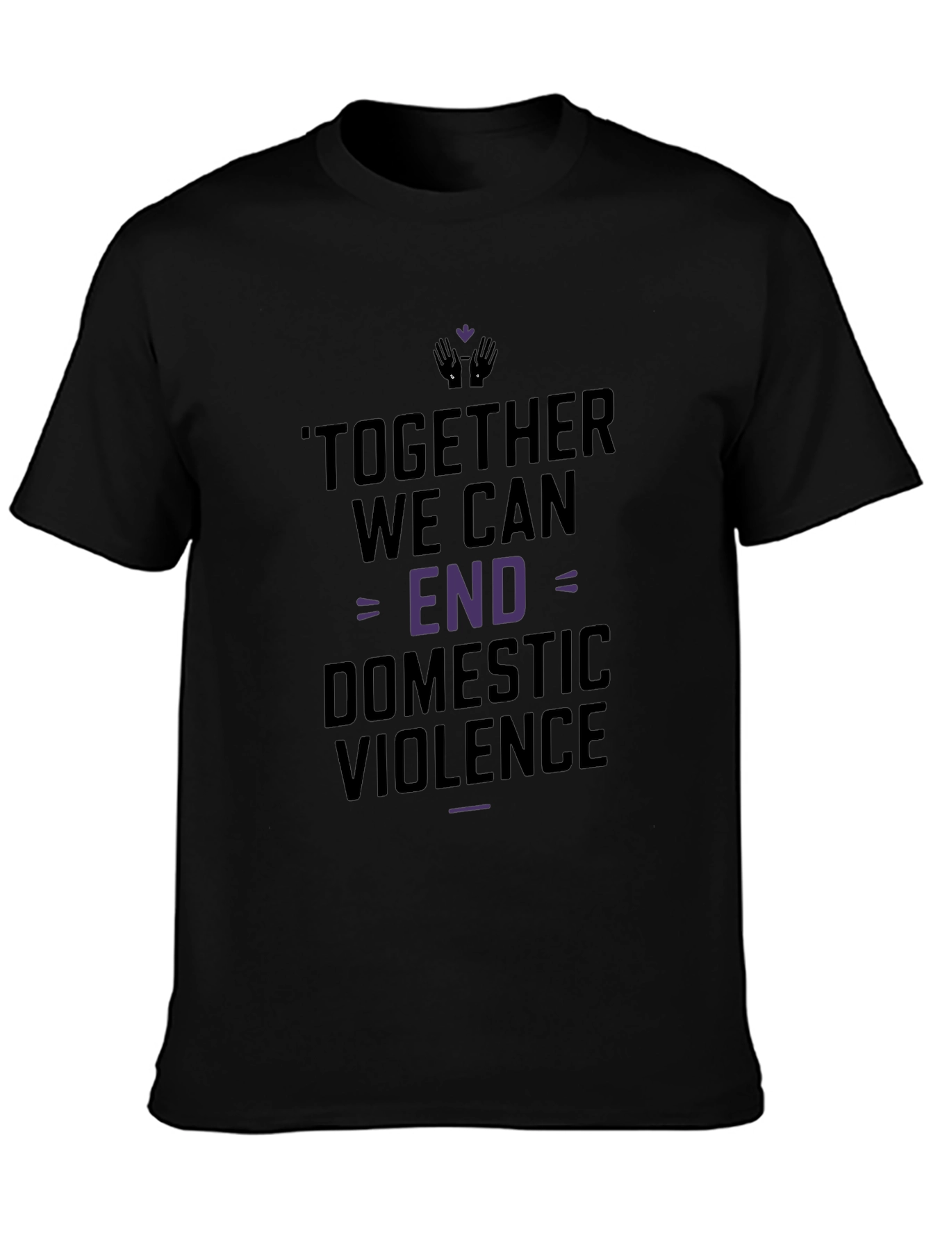Together We Can End Domestic Violence T-Shirt