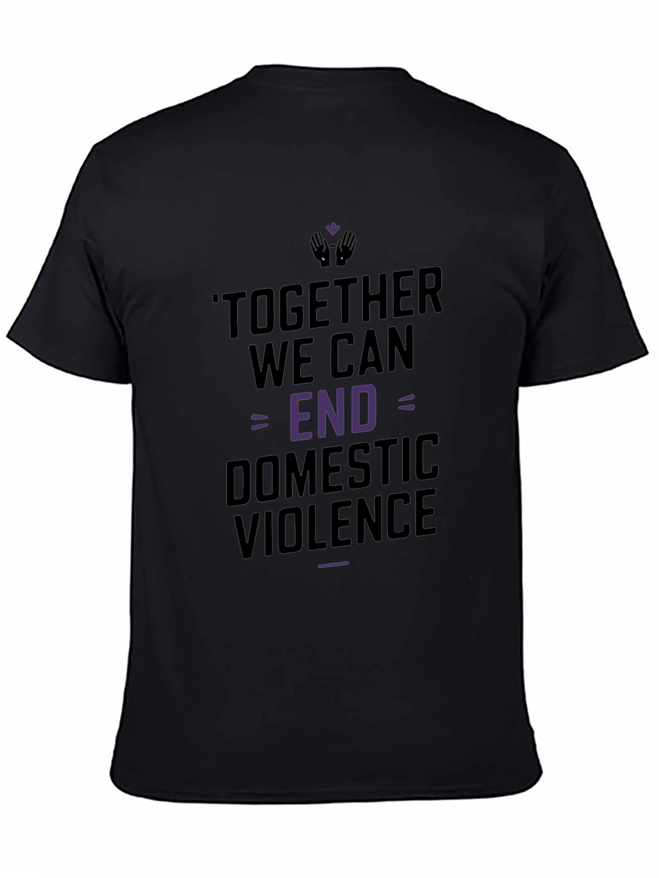 Together We Can End Domestic Violence T-Shirt