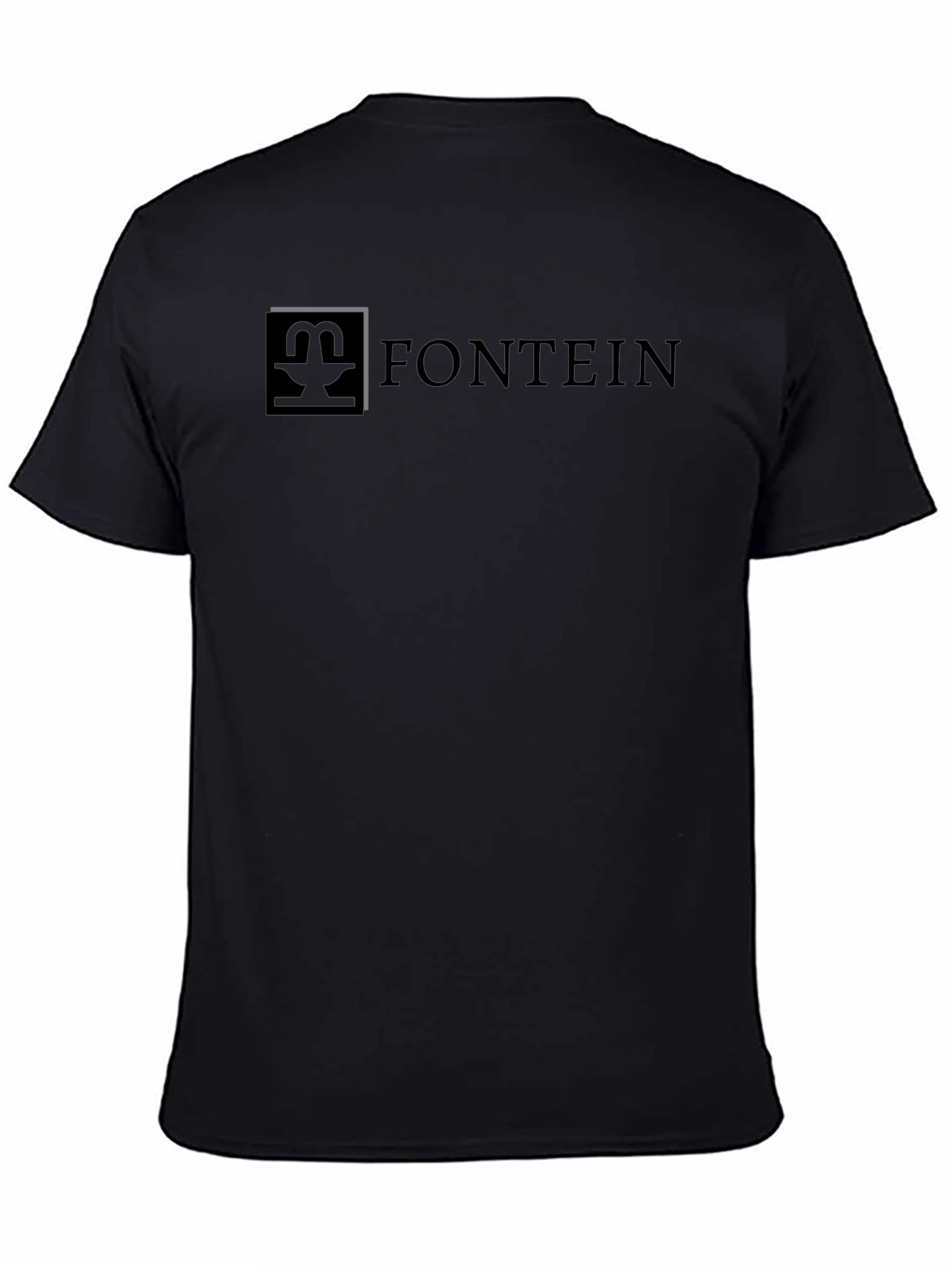 Fountain Logo Black T-Shirt
