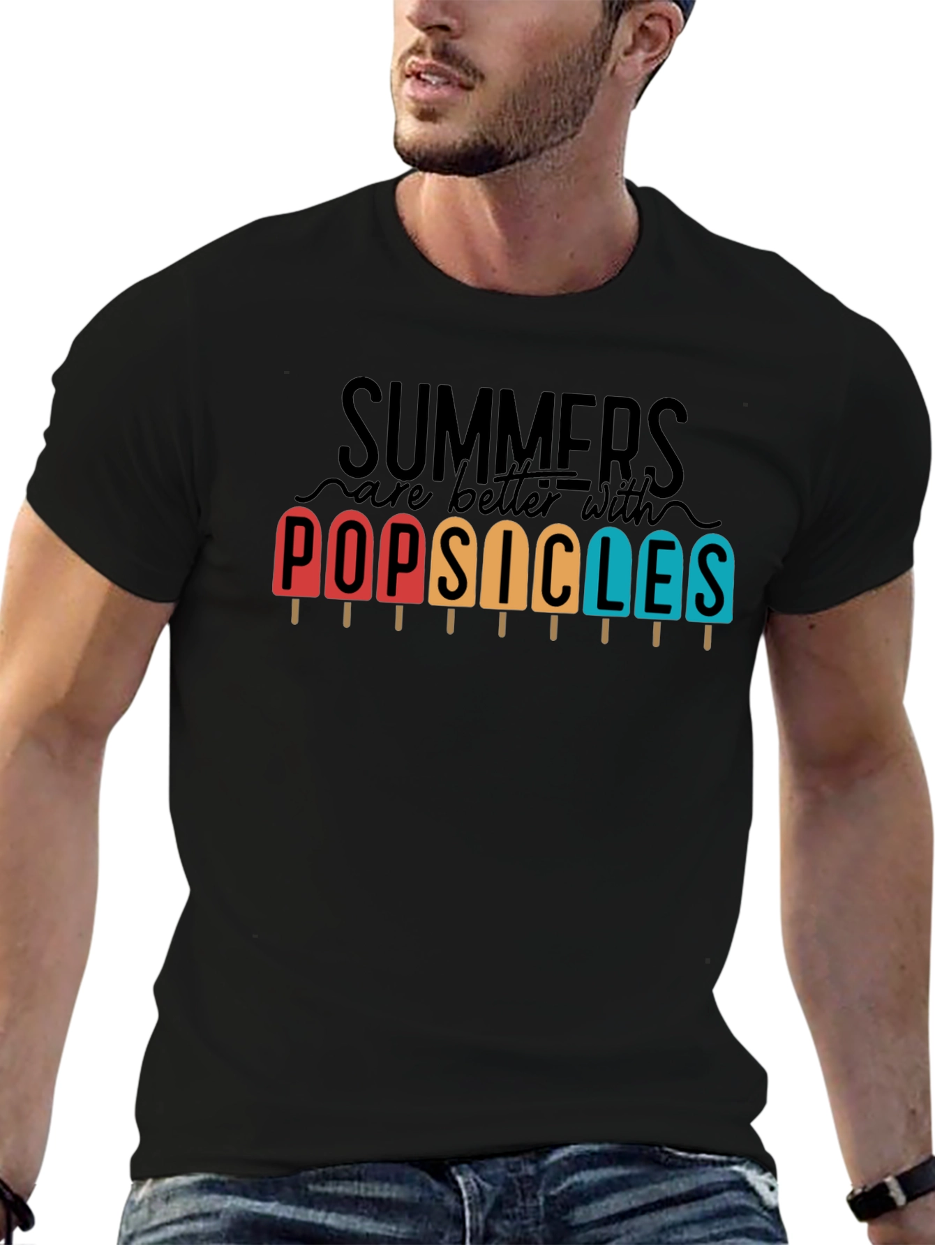 Summers are Better with Popsicles T-Shirt