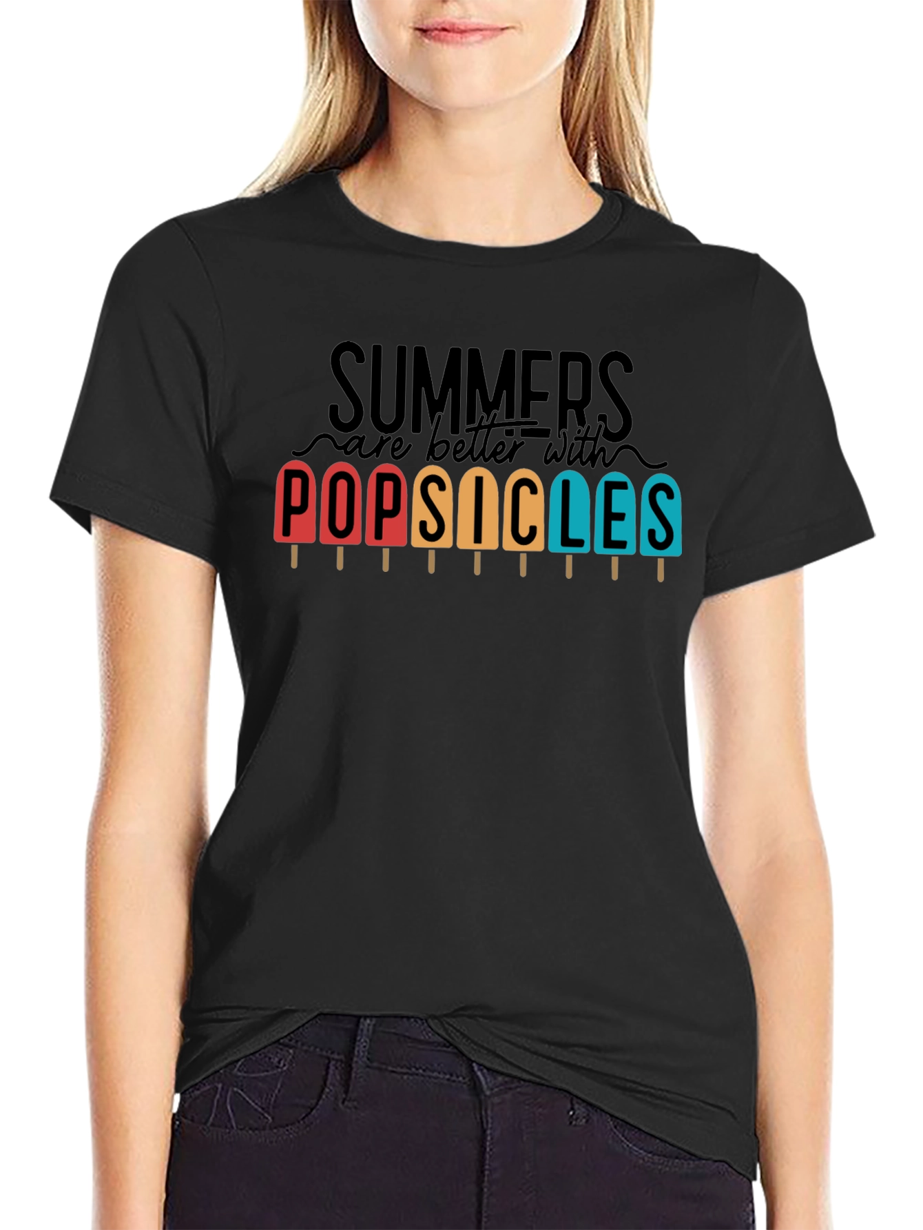 Summers are Better with Popsicles T-Shirt